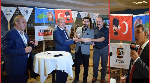 ZE MEDYA DURAK TÜRK TV Atam Oğuz Oğulları Türk Boyları Lansmanı Flaorya