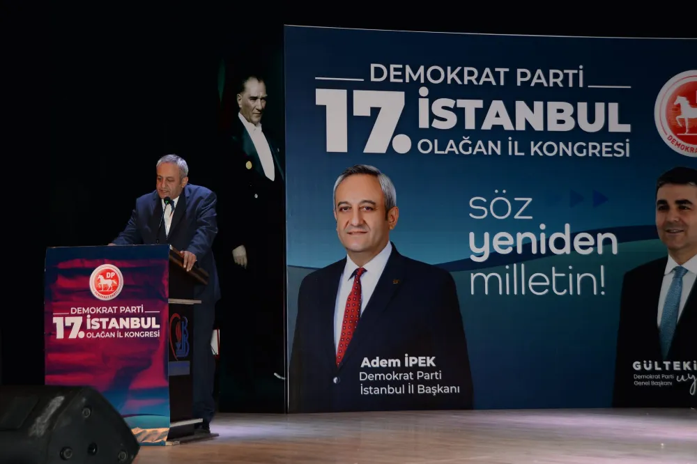 Demokrat Parti İstanbul 17.Olağan İl Kongresi Bayrampaşa’da Yapıldı…