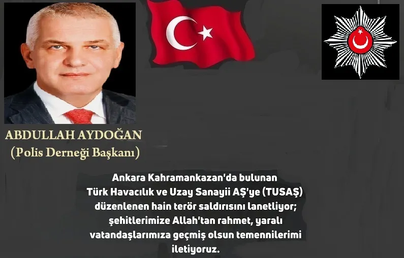 Polis Derneği Başkanı Abdullah Aydoğan