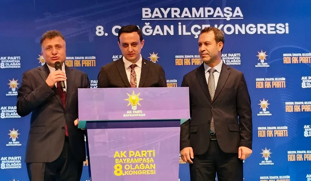 AK Parti İlçe Kongresinde Görev Değişimi…