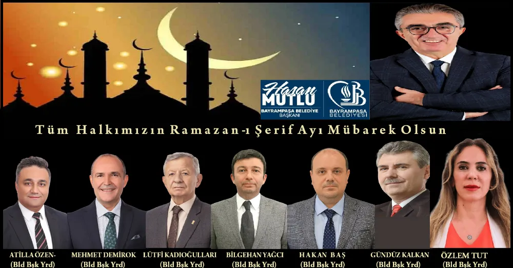 Belediye Başkanı ve Yardımcılarından Ramazan Ayı Tebrik Mesajı...