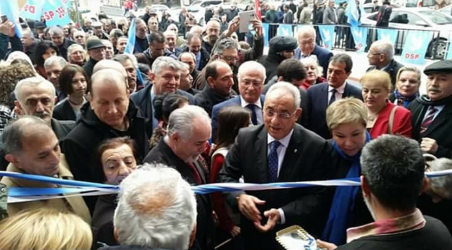 DS İSTANBUL İL BAŞKANLIĞI YENİ YERİNE TAŞINDI