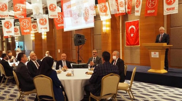 MHP İstanbul İl İle Bayrampaşa İlçe Yöneticileri Tanışma Yemeğinde Buluştu...
